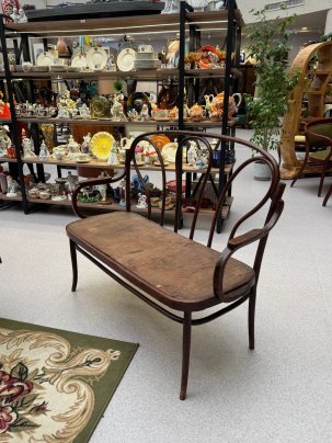 Диван по модели Michael Thonet (Тонет), дерево, Российская империя, 1900-1910 гг.