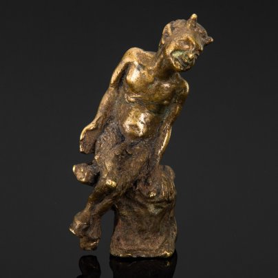 Статуэтка "Сатир" ("Фавн"), бронза, литье, Западная Европа, 1930-1960 гг.