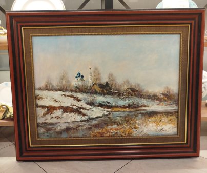 Картина "Весна", холст, масло, дерево, Российская Федерация, 2006 г.