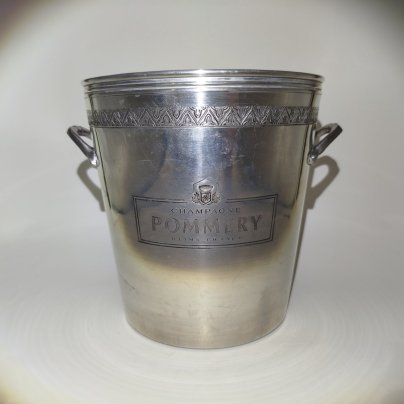 Ведро для льда и шампанского "Pommery", алюминий, Вьетнам, 1990-2010 гг.