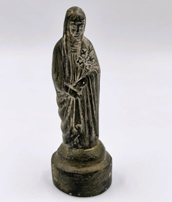 Статуэтка "Святая Екатерина", гипс, тонировка, Европа, 1970-2000 гг.