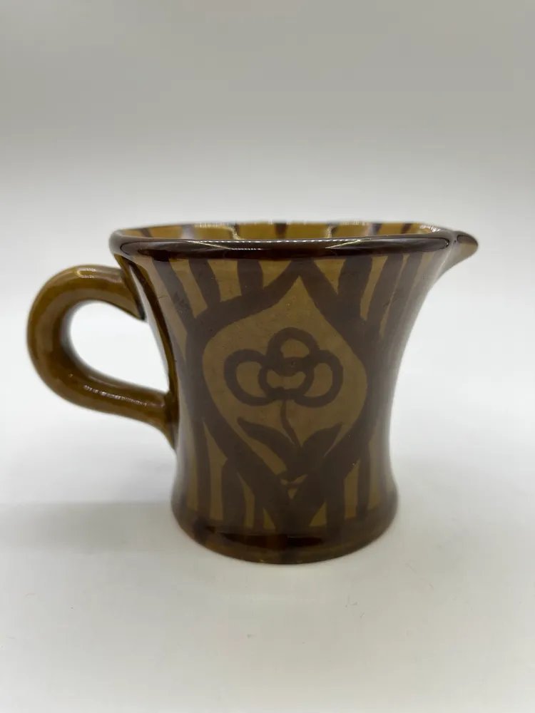 Кофейник и молочник (сливочник), керамика, СССР, 1970-1990 гг.