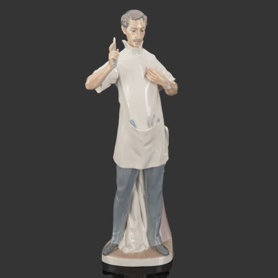 Статуэтка "Дантист" ("Стоматолог"), скульптор Salvador Furio, фарфор, роспись, Lladro, Испания, 1970-1978 гг.