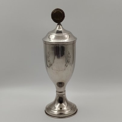 Кубок наградной по дисциплине "Прыжки в воду", металл, СССР, 1950-1970 гг.