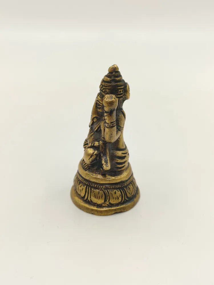 Статуэтка "Ганеша - Бог мудрости и благополучия", металл, гравировка, Индия, 1990-2015 гг.