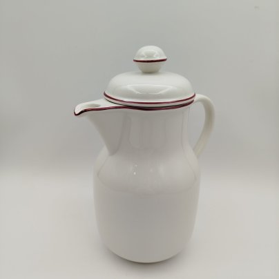 Кофейник с минималистичным декором, фарфор, Villeroy & Boch, Люксембург, 1980-2000 гг.