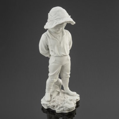 Статуэтка "Мальчик в шляпе", Volkstedt Porcelain porcelain factory - Richard Eckert & Co
