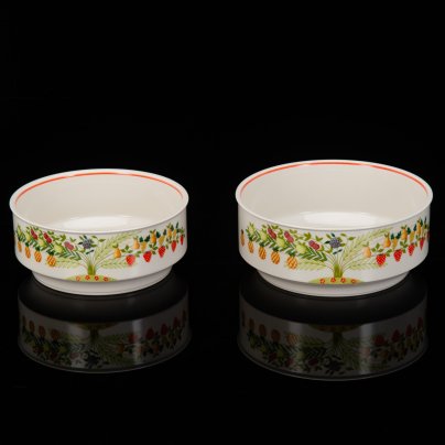 Набор из двух салатников, коллекция Bon Appetit, фарфор, vitro, Villeroy & Boch, Германия, 1983-1989 гг.