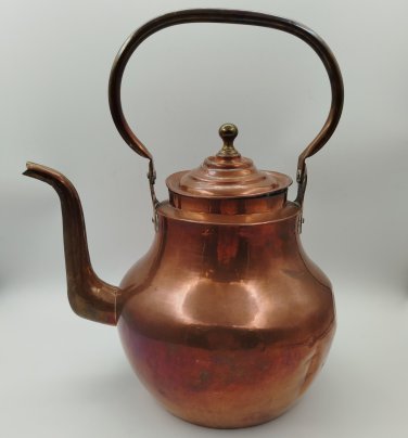 Чайник для кипячения, медь, бронза, олово, Западная Европа, 1930-1950 гг.