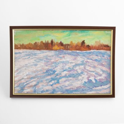 Картина "Вечер. Заходящие лучи", художник Ананьев А.Л.
