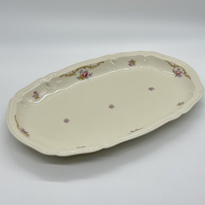 Блюдо сервировочное, фарфор, деколь, Johann Haviland, Bavaria