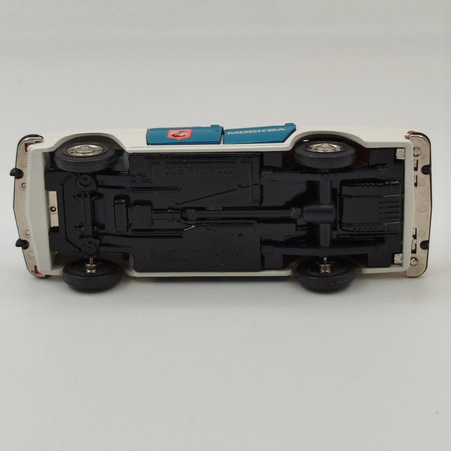 Модель автомобиля "ГАЗ 3102" (Милиция)