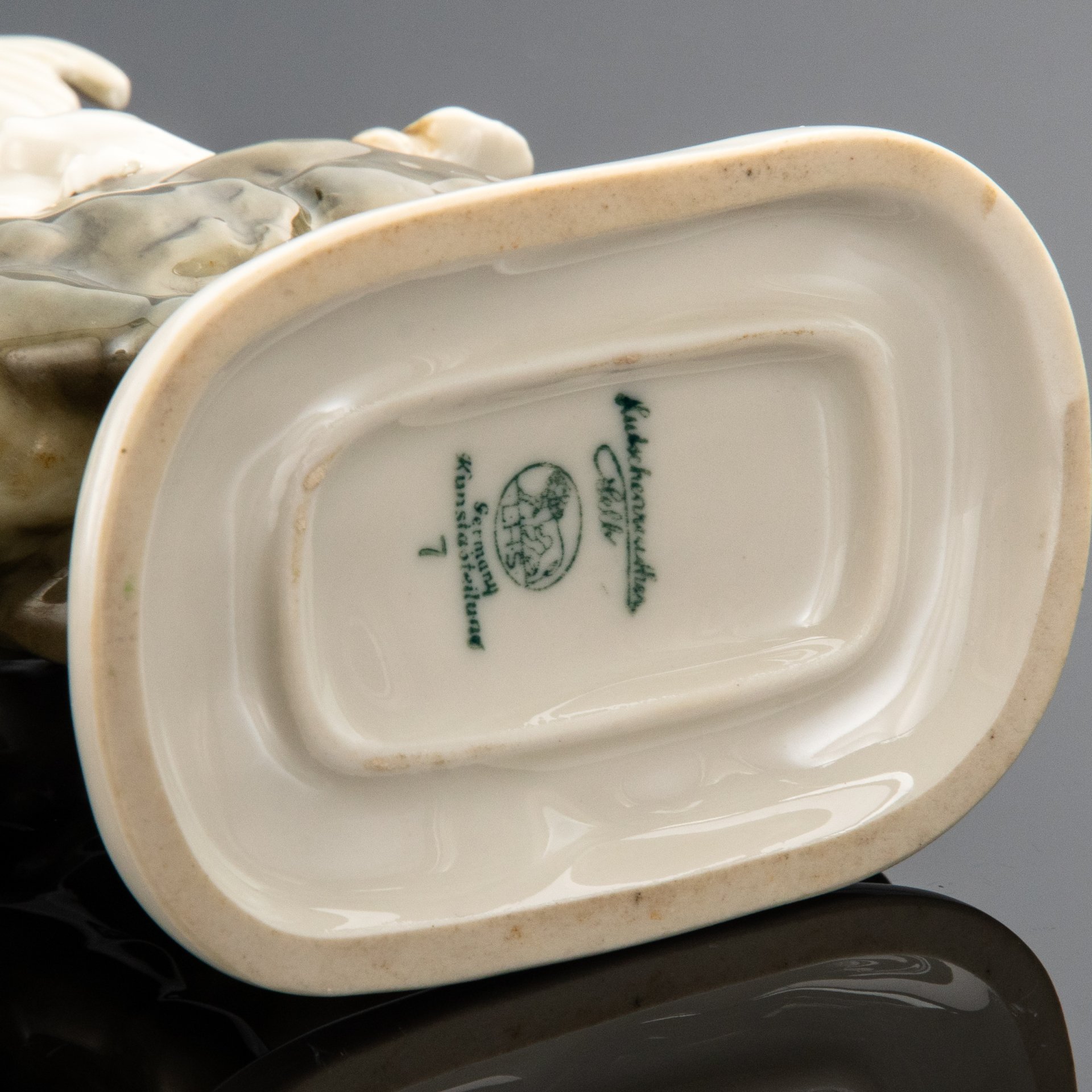 Статуэтка "Бременские музыканты", фарфор, роспись, Hutschenreuther (Хутченройтер), Германия, 1950-1980 гг.