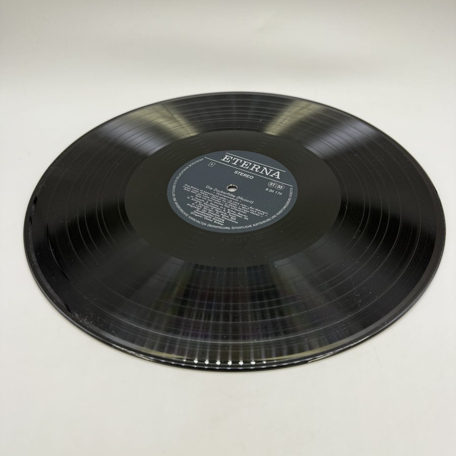 Грампластинка "Grosse Oper - Die Zauberflöte",  LP (Long play), EX (excellent), Eterna, композитный материал, картон