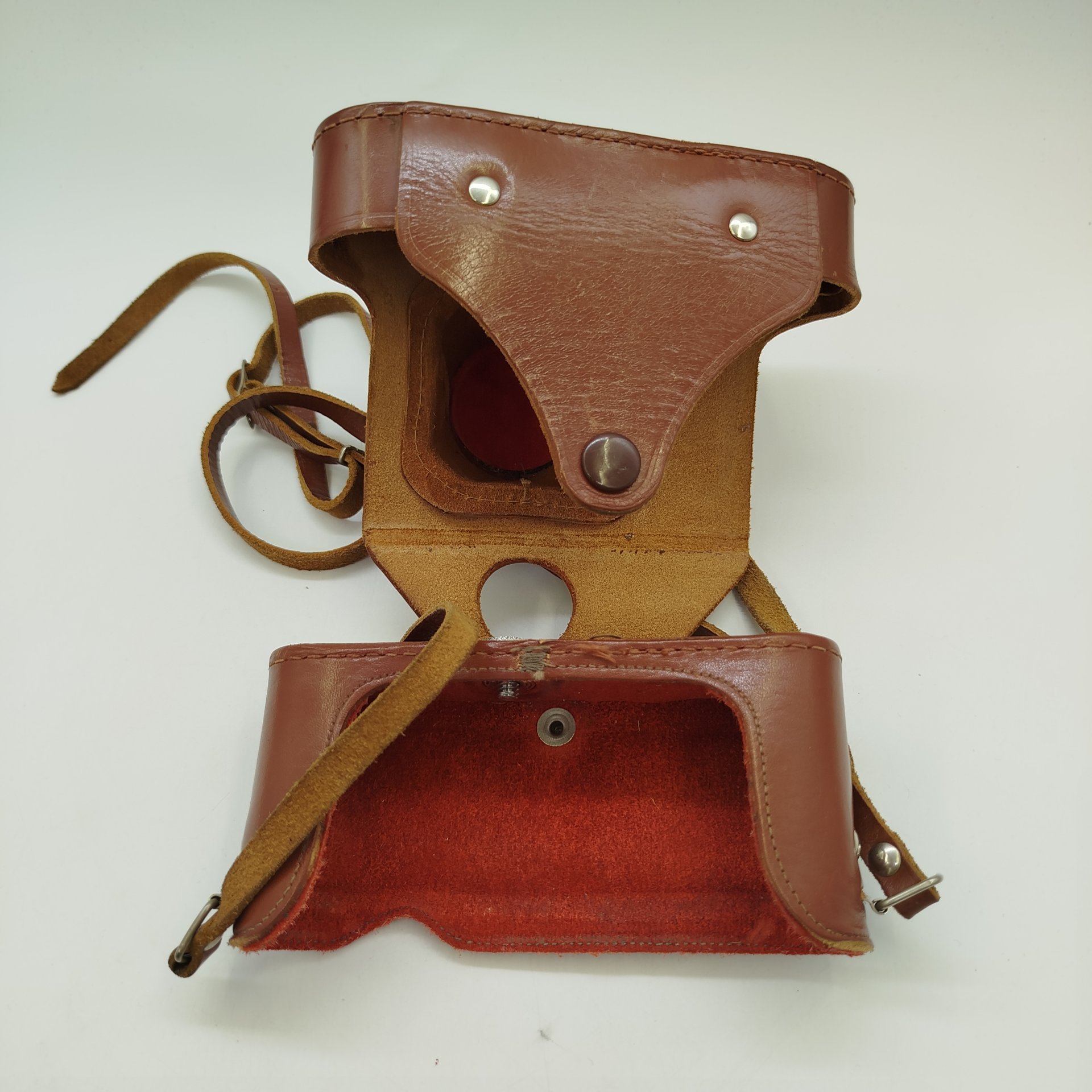 Фотоаппарат "ФЭД-5В" с объективом «Индустар-61 Л/Д» 2,8/53 в родном кофре, металл, стекло, пластик, кожа, Харьковский машиностроительный завод им. Дзержинского (ФЭД), СССР, 1975-1991 гг.