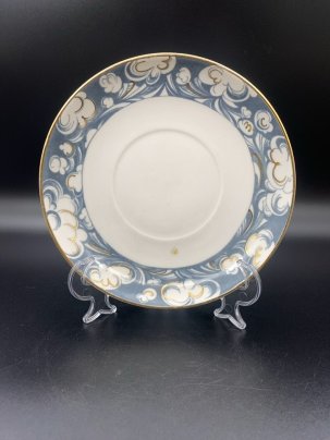 Десертная тарелка, фарфор, Ленинградский фарфоровый завод (ЛФЗ), СССР, 1970-1980 гг.