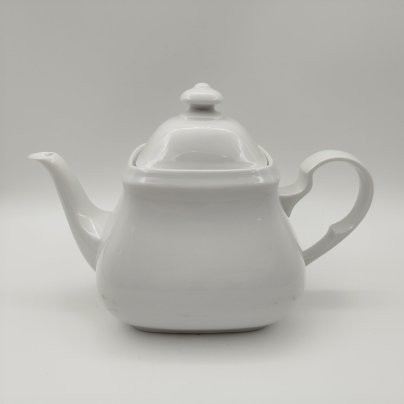 Чайник с лаконичным декором, фарфор, Zeh Scherzer, Германия, 1960-1991 гг.