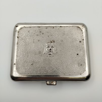 Портсигар "Большой театр", металл, СССР, 1960-1990 гг.