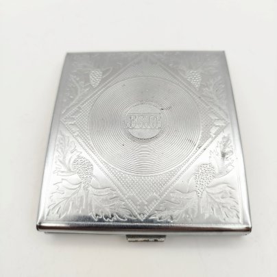 Портсигар "ВСХВ", металл, СССР, 1950-1960 гг.