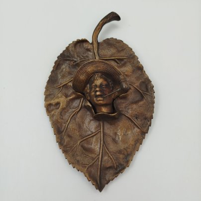 Панно настенное "Джонни Гриффин" (Johny Griffin), бронза, Западная Европа, 1900-1940 гг.