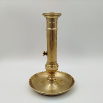 Подсвечник с подъемным механизмом, латунь, литье, Европа, 1950-1980 гг.