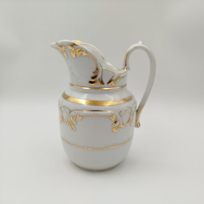 Кувшин, фарфор, золочение, Западная Европа, 1890-1930 гг.
