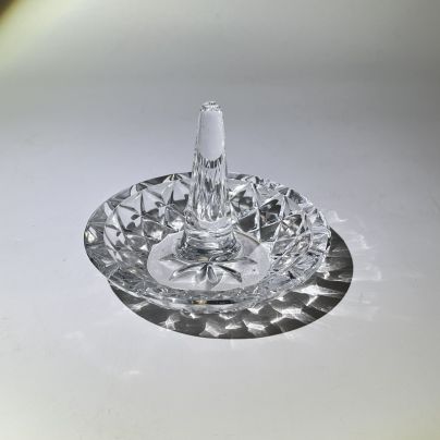 Подставка для колец и мелкий украшений, хрусталь, СССР, 1970-1990 гг.