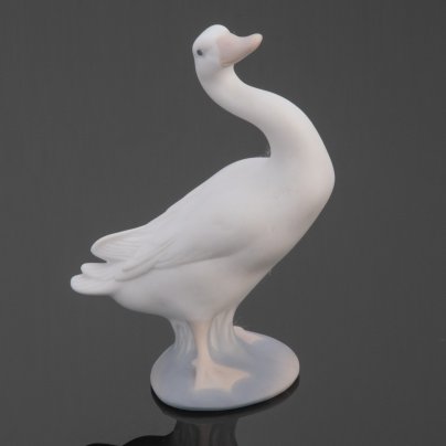Статуэтка "Гусь", бисквит, роспись, Lladro
