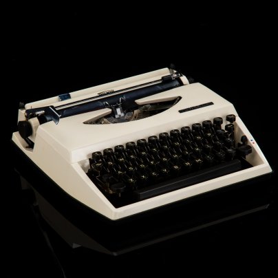 Машинка печатная Triumph "Tippa S" в кофре, пластик, металл, резина, Нидерланды, 1970-1980 гг.