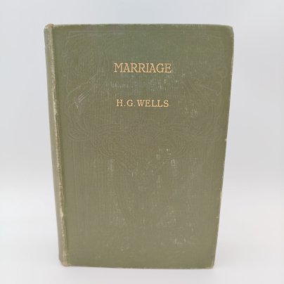 Книга H.G. Wells "Marriage", Лондон, бумага, печать, Великобритания, 1912 г.