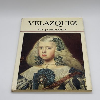 Альбом "Velazquez. Mit 48 Bildtafeln" на немецком языке, Xavier de Salas, Pawlak Verlag, бумага, печать, суперобложка