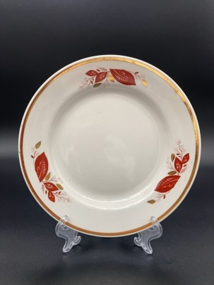 Тарелка десертная, фарфор, Дмитровский фарфоровый завод (ДФЗ Вербилки), СССР, 1970-1990 гг.