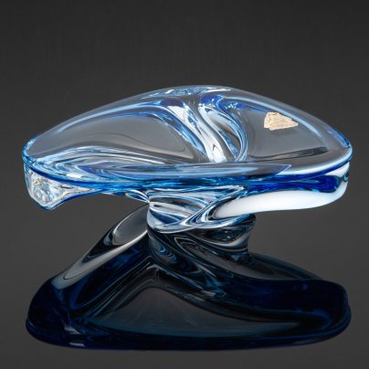 Ваза для десертов (конфетница, орешница), хрусталь, Val Saint Lambert