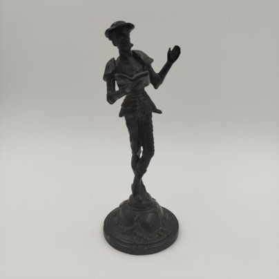 Статуэтка "Дон Кихот", чугун, крашение, СССР, 1970-1990 гг.