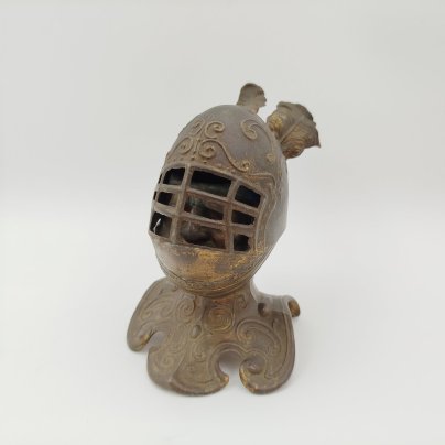 Пепельница "Рыцарь", металл, литье, формовка, Европа, 1960-1980 гг.