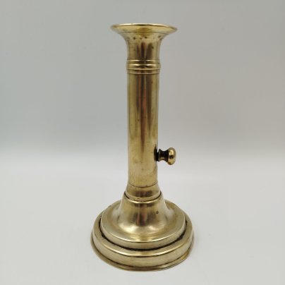Подсвечник с подъемным механизмом, металл, Европа, 1900-1930 гг.