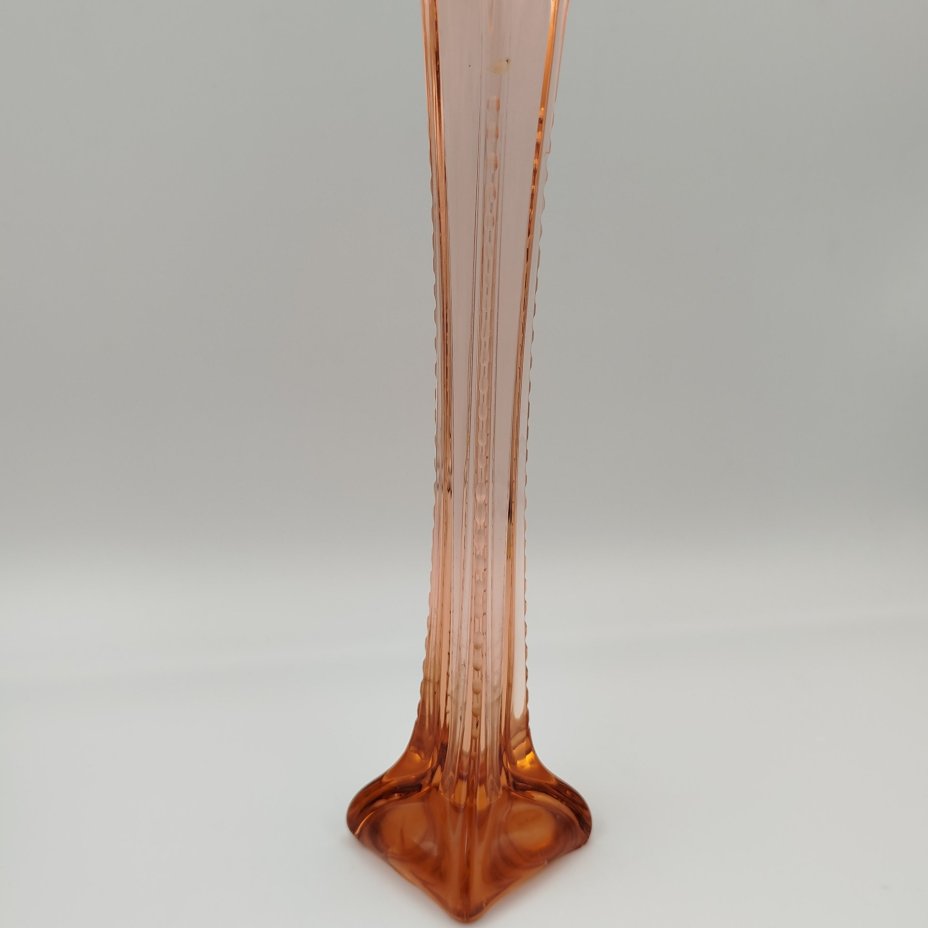 Ваза формы "Берц" карамельного оттенка (малая)