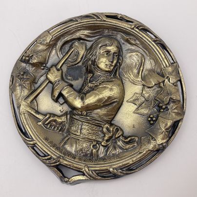 Плакетка "Наполеон Бонапарт", металл, литье, Европа, 1970-1990 гг.