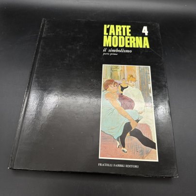 Книга "L'arte moderna. Il simbolismo", бумага, печать
