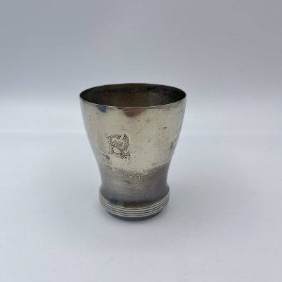 Стакан (салфетница - подставка) ,Elldee, металл, серебрение, Бельгия, 1950-1970 гг.
