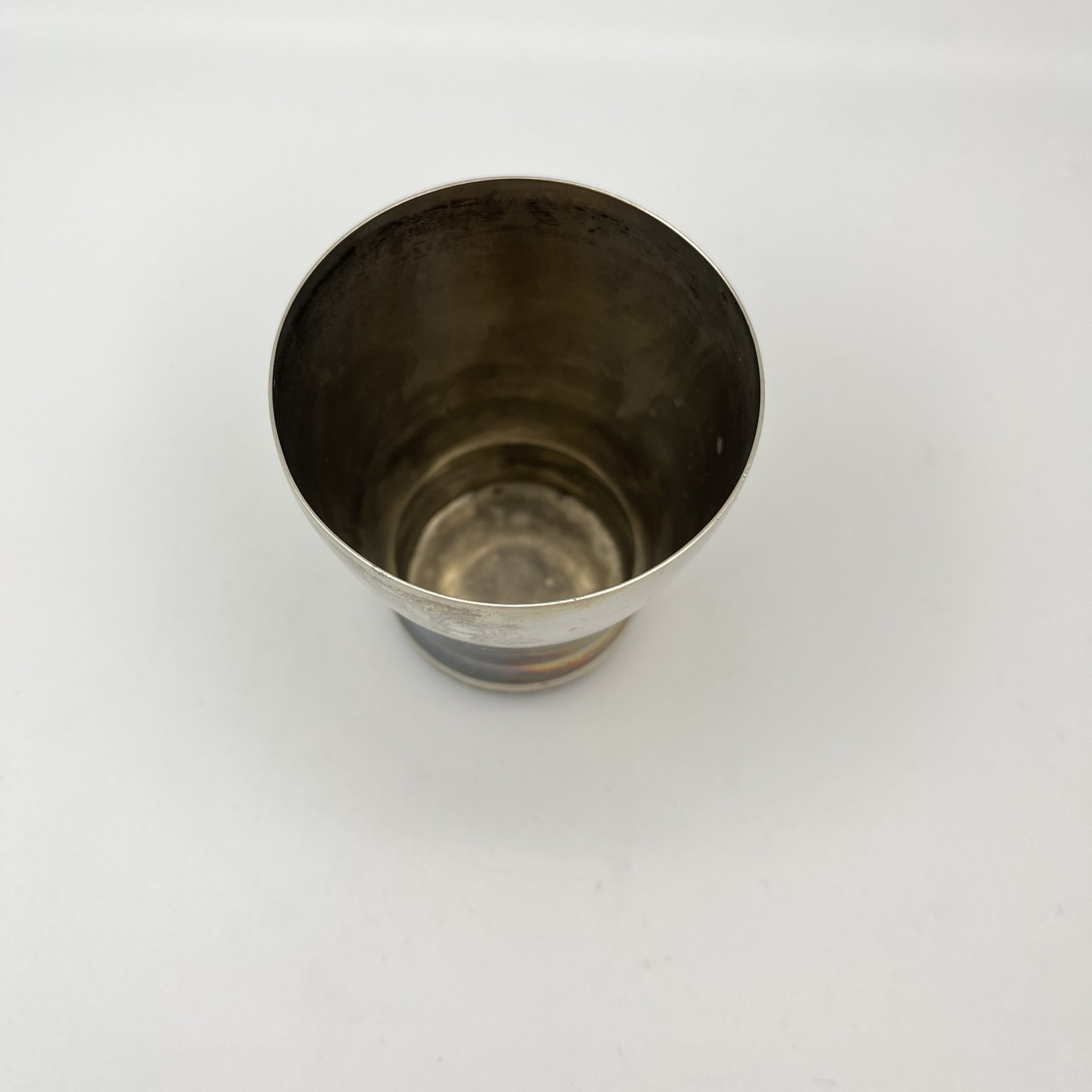 Стакан (салфетница - подставка) ,Elldee, металл, серебрение, Бельгия, 1950-1970 гг.