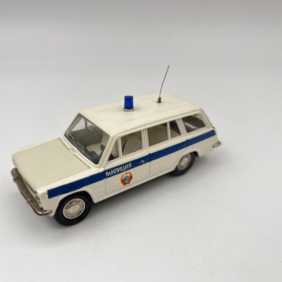 Модель автомобиля "ВАЗ-2102" (Милиция), авторская модель