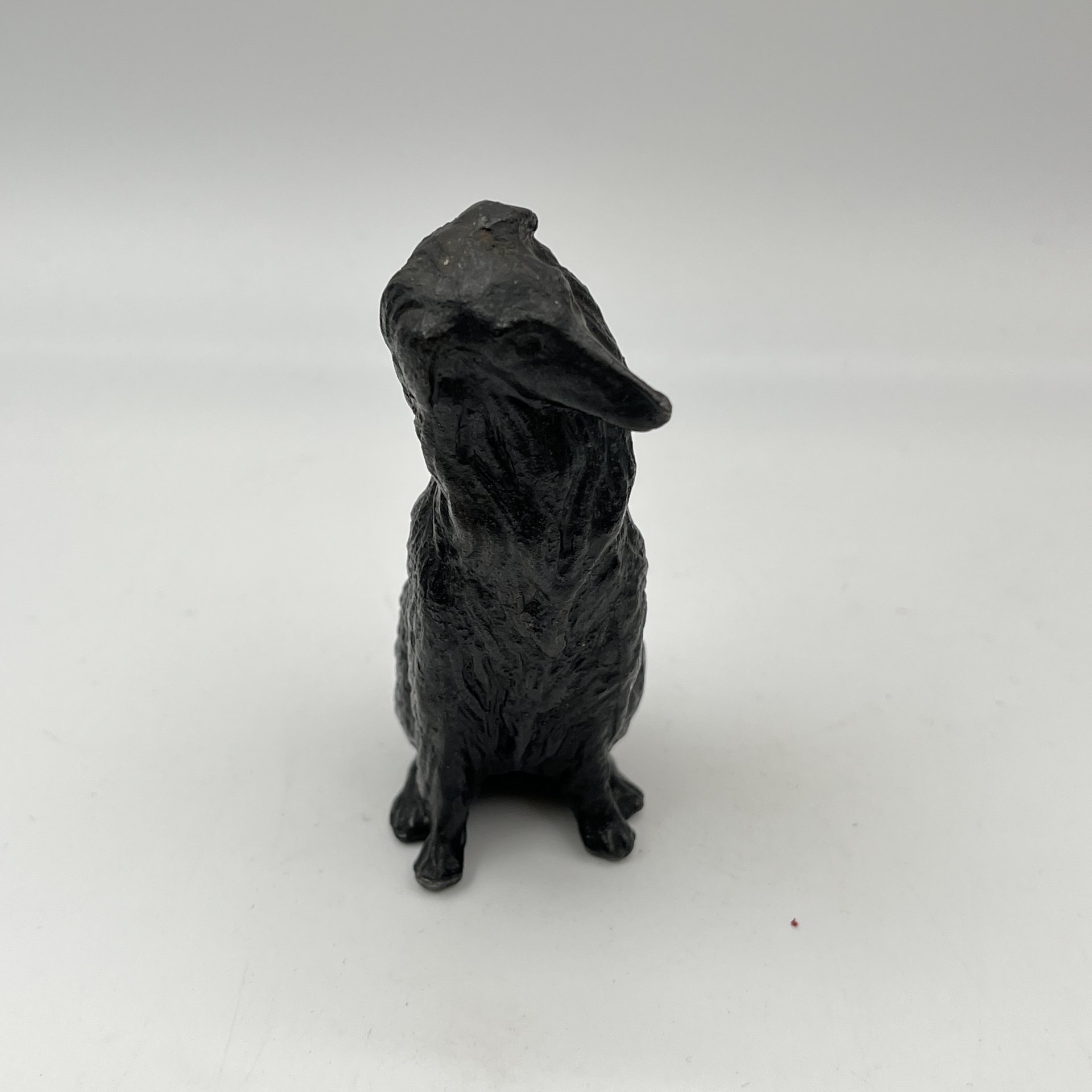Статуэтка "Собака колли", чугун, крашение, Российская Федерация, 1990-2000 гг.