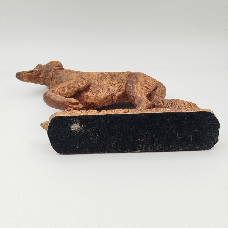 Статуэтка "Гончая", дерево, резьба, Западная Европа, 1980-2000 гг.