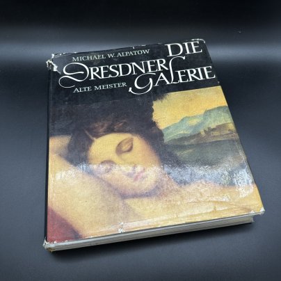 Альбом "Die Dresdner Galerie Alte Meister" (Старые мастера в Дрезденской галерее, на немецком), бумага, печать, Verlag der Kunst