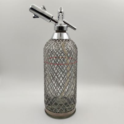 Сифон для газирования воды, стекло, металл, СССР, 1950-1980 гг.