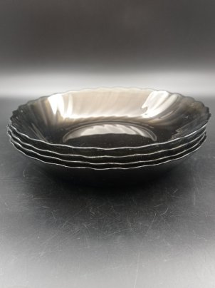 Комплект из 4 тарелок, стекло, Luminarc, Франция, 2015-2020 гг.
