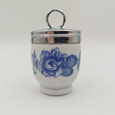 Кодлер с цветочным декором, фарфор, деколь, металл, Royal Worcester