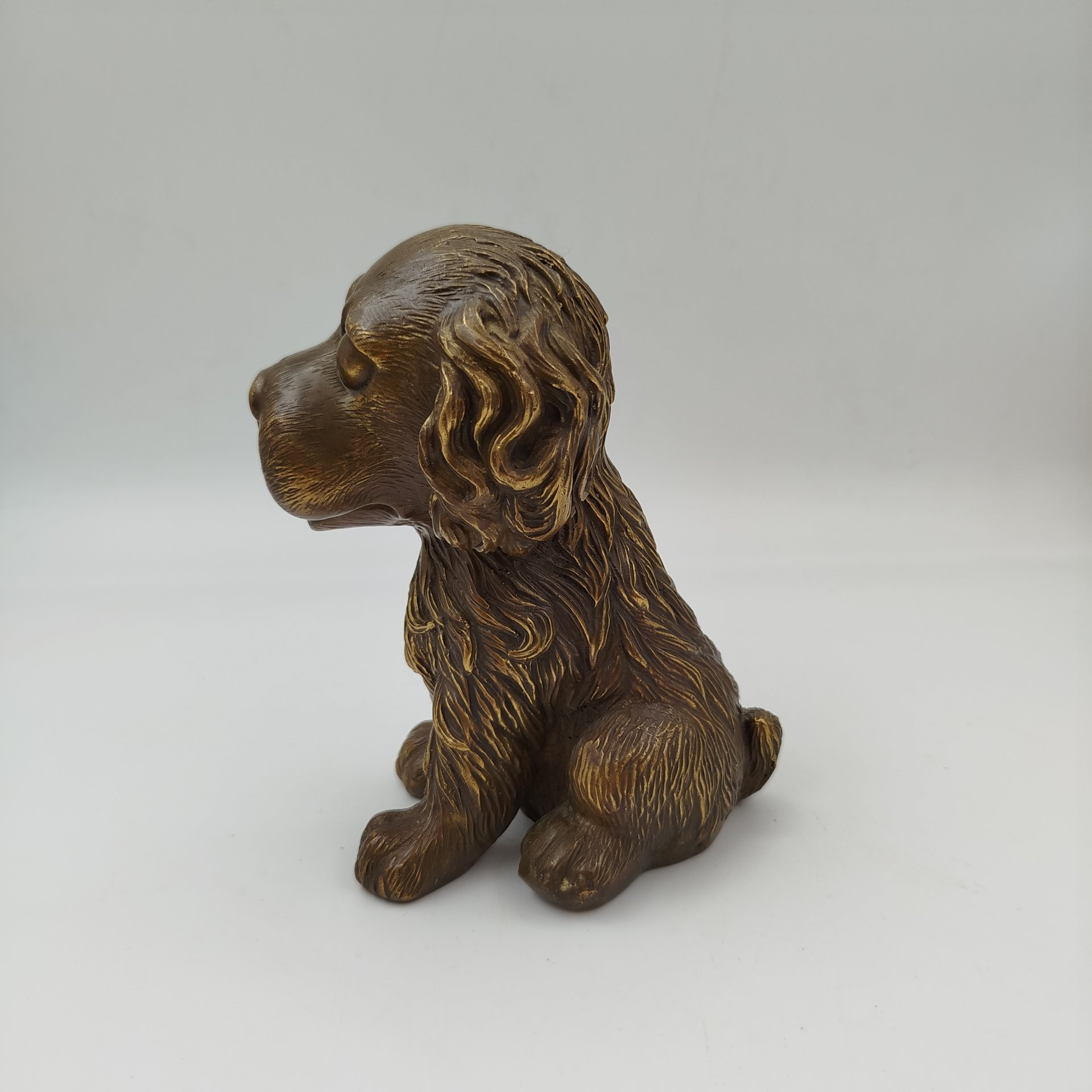 Статуэтка "Щенок" ("Собака"), металл, литье, Европа, 1970-1990 гг.