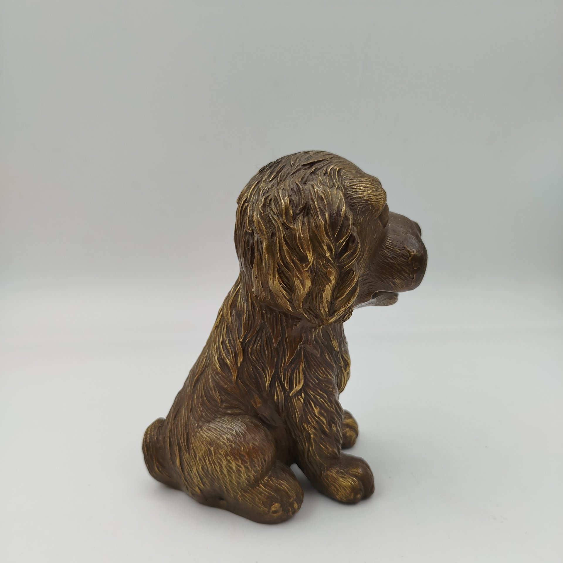 Статуэтка "Щенок" ("Собака"), металл, литье, Европа, 1970-1990 гг.
